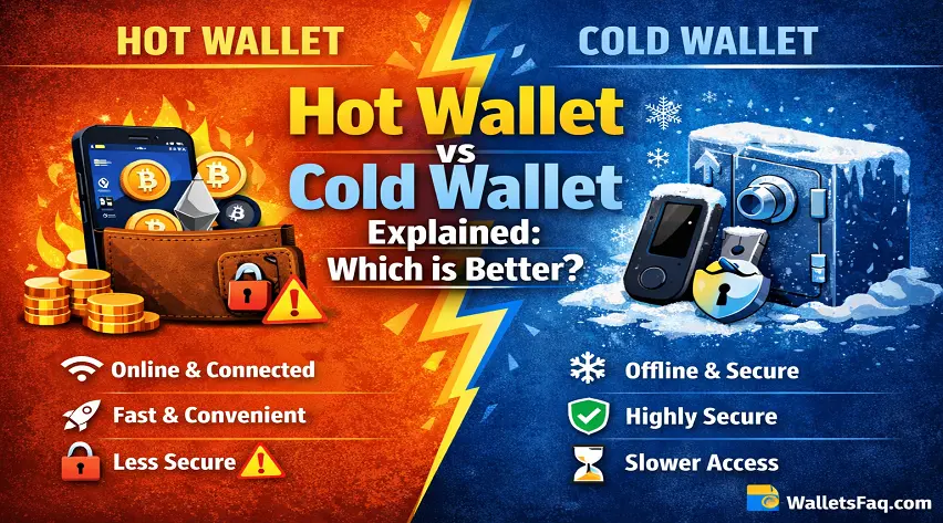 Hot wallet vs cold wallet explained: Which is better?